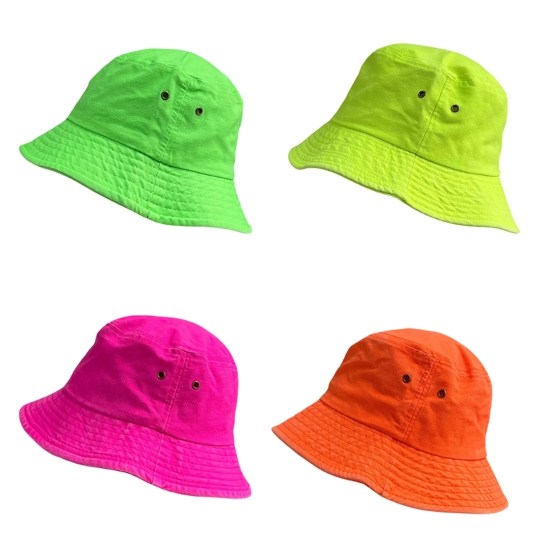 Packable Hat Nylon - 2025 新しいパッカブルブロードエッジバケットハット、サイドアイレット付き、フラットトップサンハット、ビーチ旅行キャンプやカジュアルサマーウェアに最適